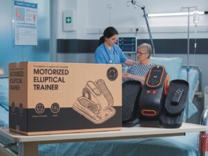 Alternative view of Motorized Elliptical Trainer