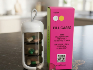 Pill case organizer