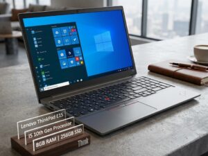 Lenovo ThinkPad E15 — i5 10th Gen | 8GB RAM | 256GB SSD